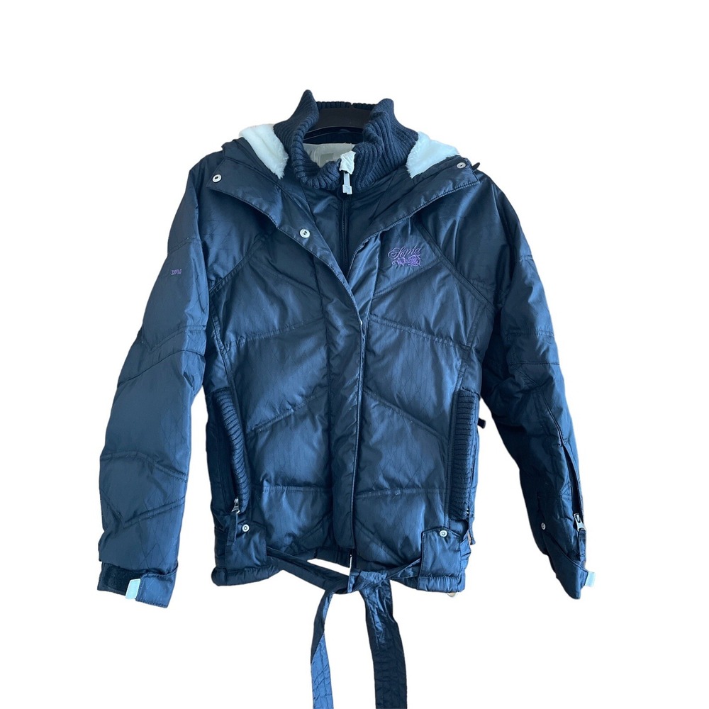 Sepia Women's Snowboarding Ski Jacket Coat‎ Down Insulated Size Small Black